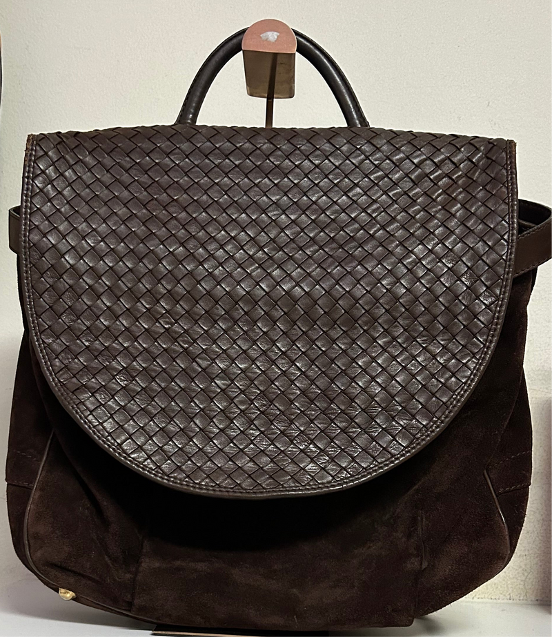 Bottega Veneta Brown Vintage Messenger