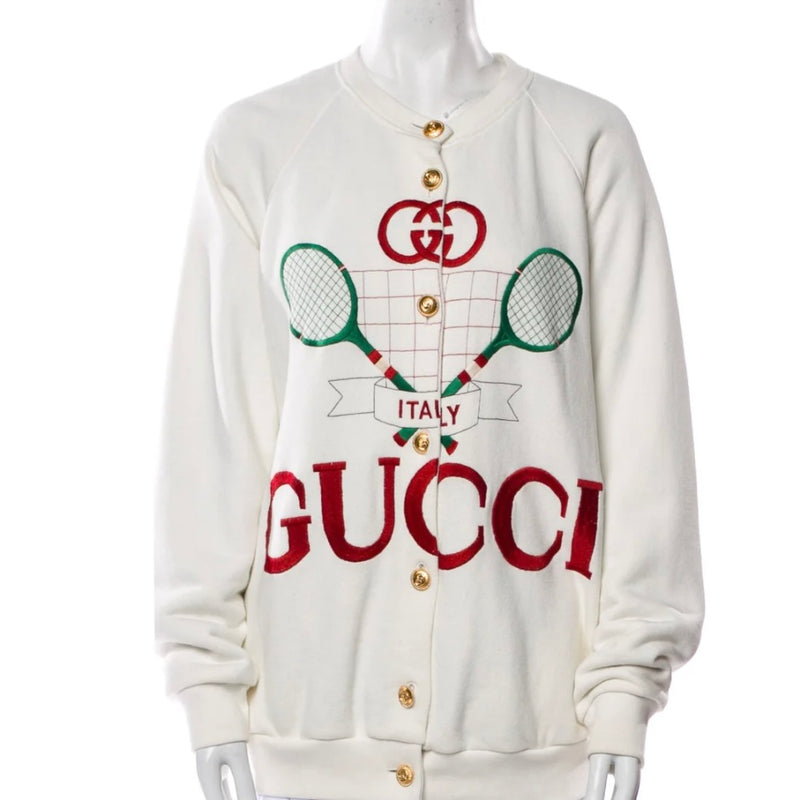 Gucci size L Graphic Print Reversible Jacket