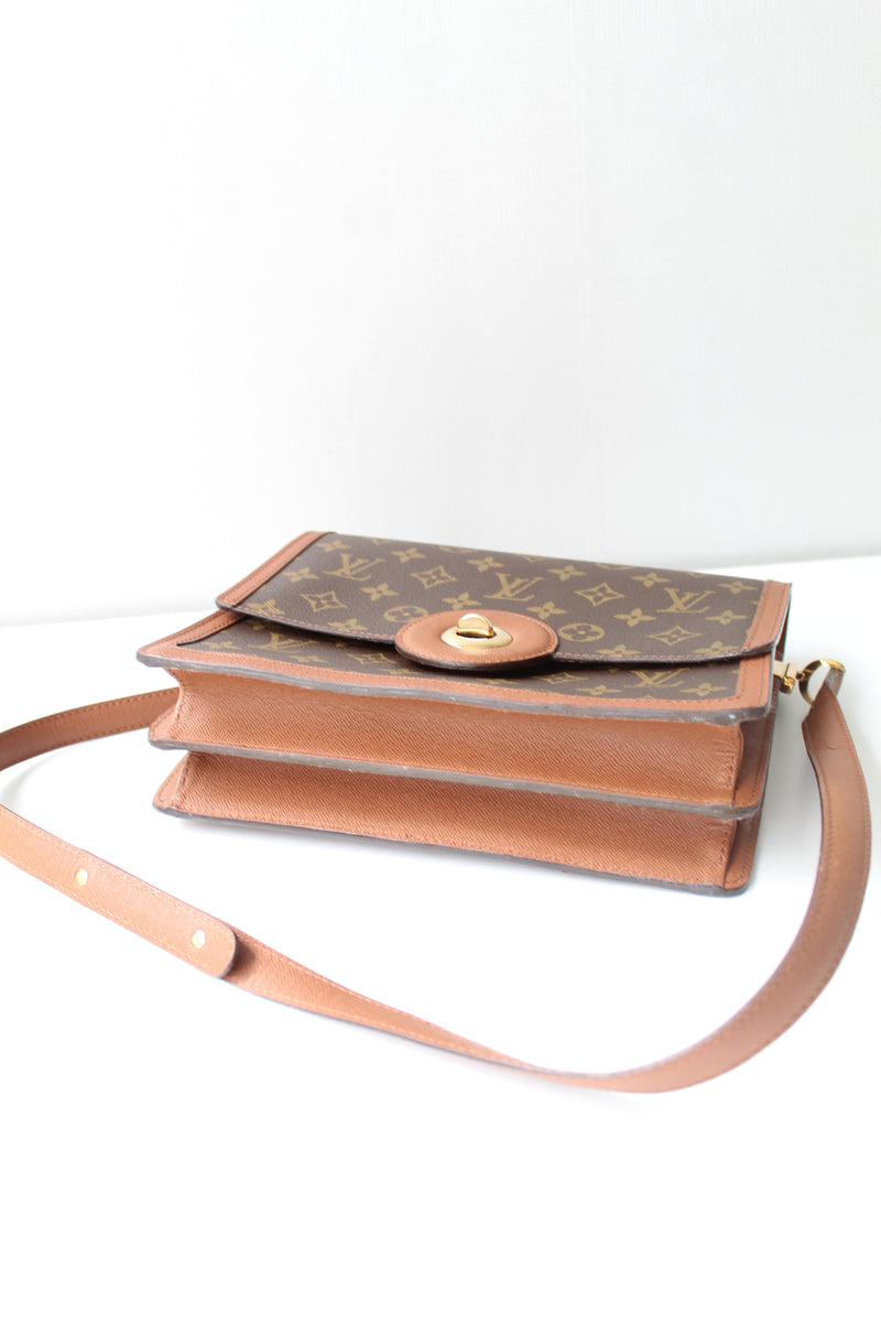 Louis Vuitton Raspail Monogram Shoulder Bag - Brown Shoulder Bags