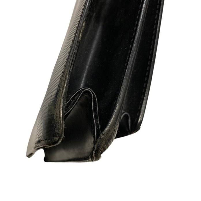 vuitton black epi leather monceau