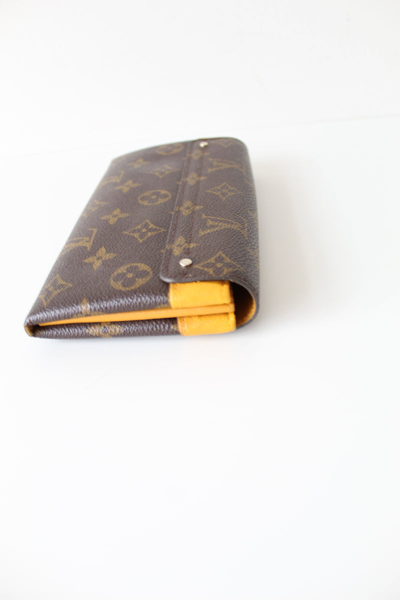 Louis Vuitton Elysee Wallet Monogram Canvas and Leather Brown 549151