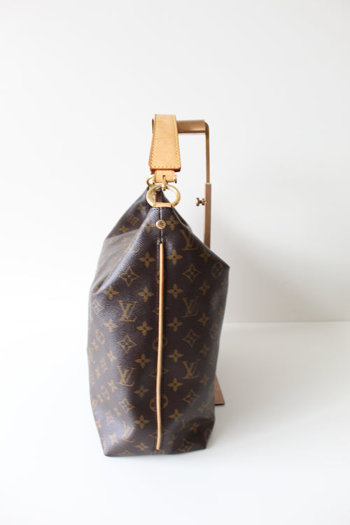 Louis Vuitton Monogram Sully MM - Brown Hobos, Handbags - LOU806426