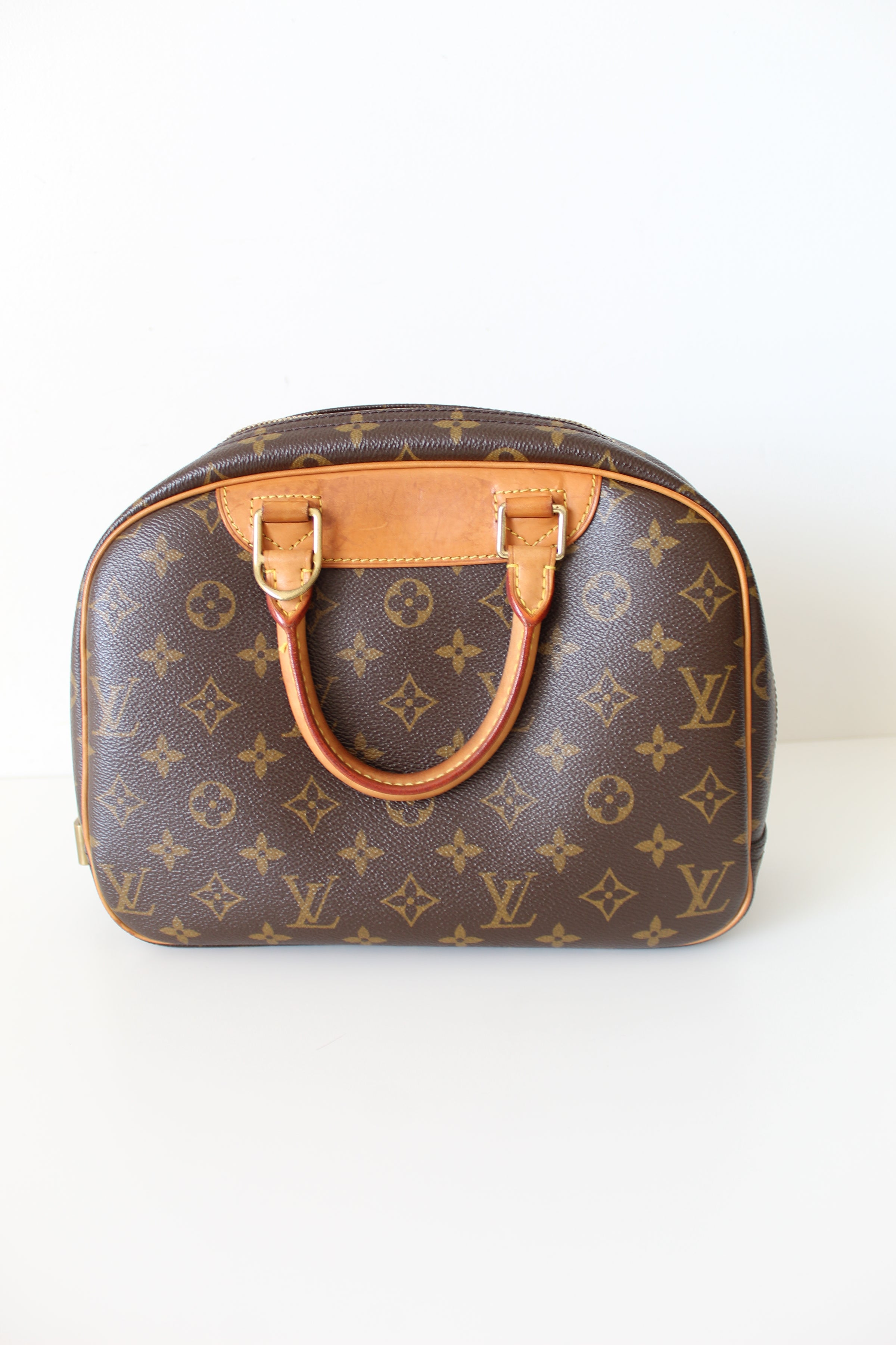 Louis Vuitton Deauville Mini Handbag Boston Bag M47270 – Timeless Vintage  Company