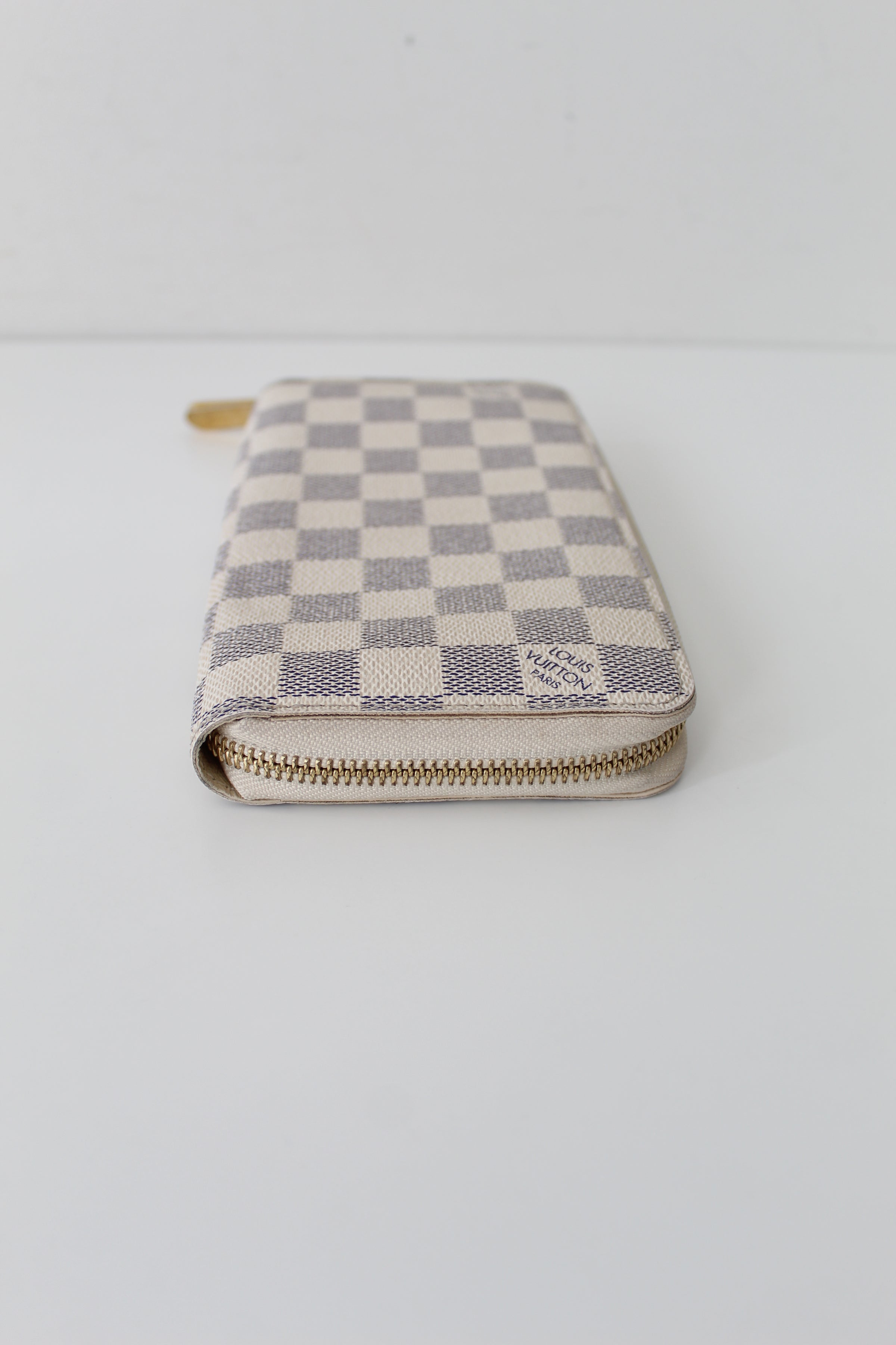Zippy Wallet Damier Azur – Keeks Designer Handbags