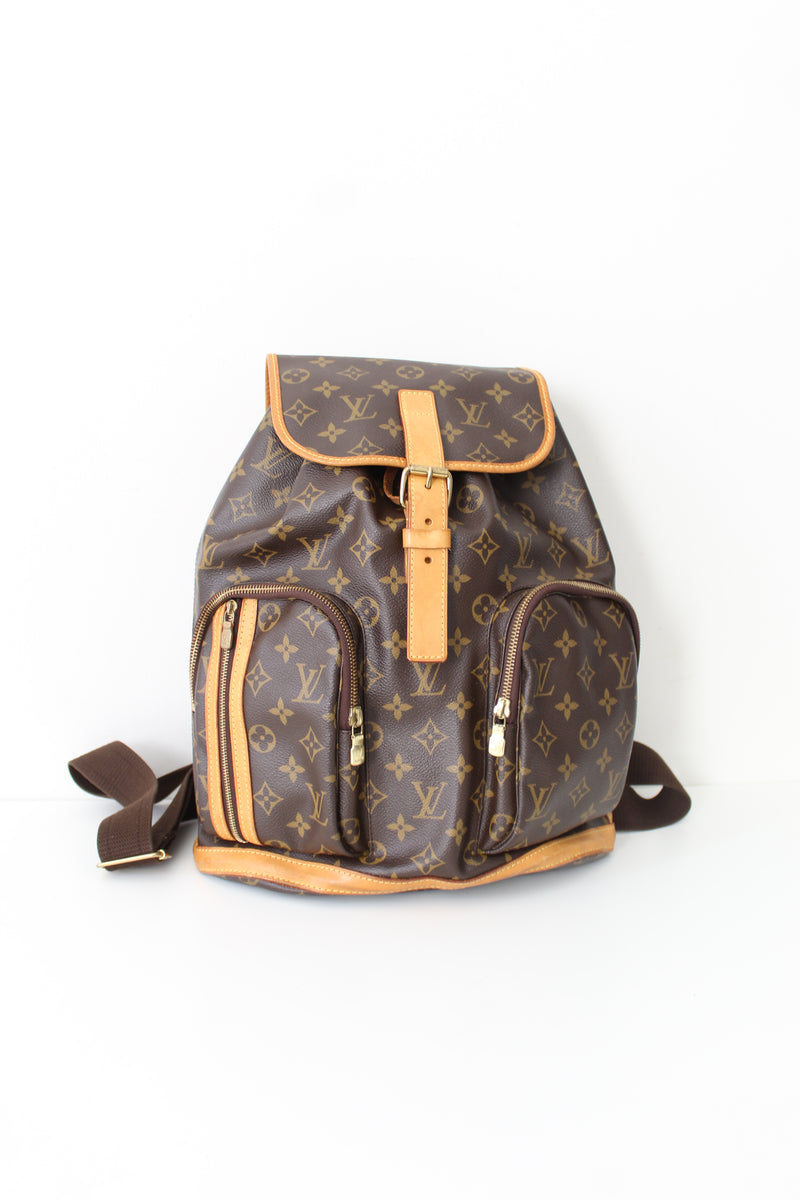 Authentic Louis Vuitton Monogram Bosphore Backpack for Sale in