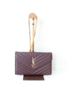 Saint Laurent YSL Monogram Brown Cross body Bag