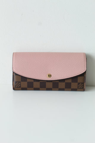 Louis Vuitton Normandy Compact Wallet Damier Canvas and Leather at 1stDibs
