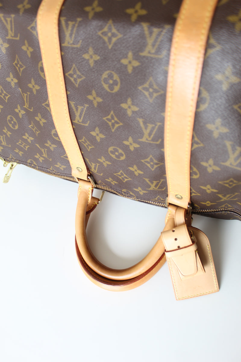 Louis Vuitton Keepall Bandoulier Bag Monogram Canvas 50 – The