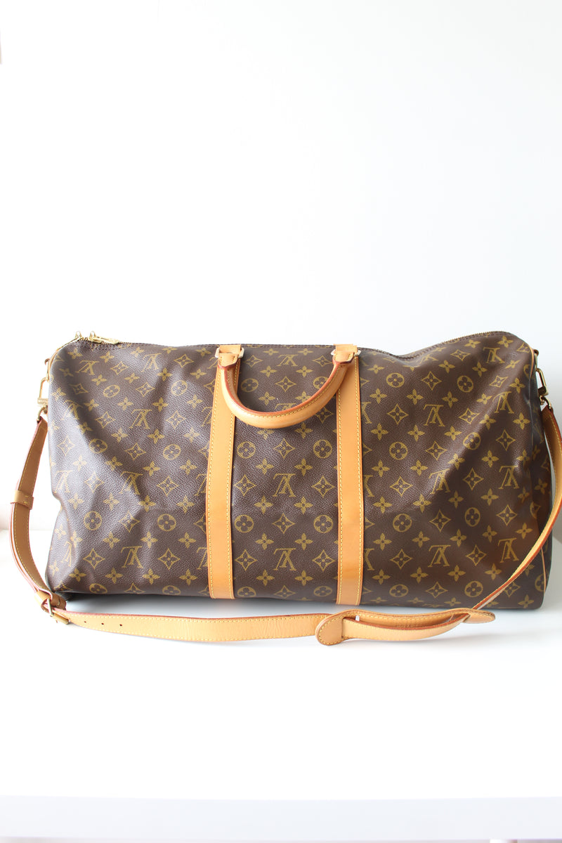 lv keepall 55 bandouliere