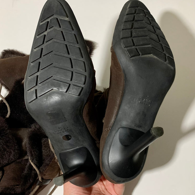 Gucci Size 38.5 (8/8.5) Winter Boots