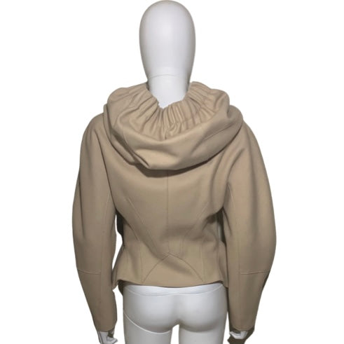 LOUIS VUITTON Women's Jacket/Coat in White Size: EU 38