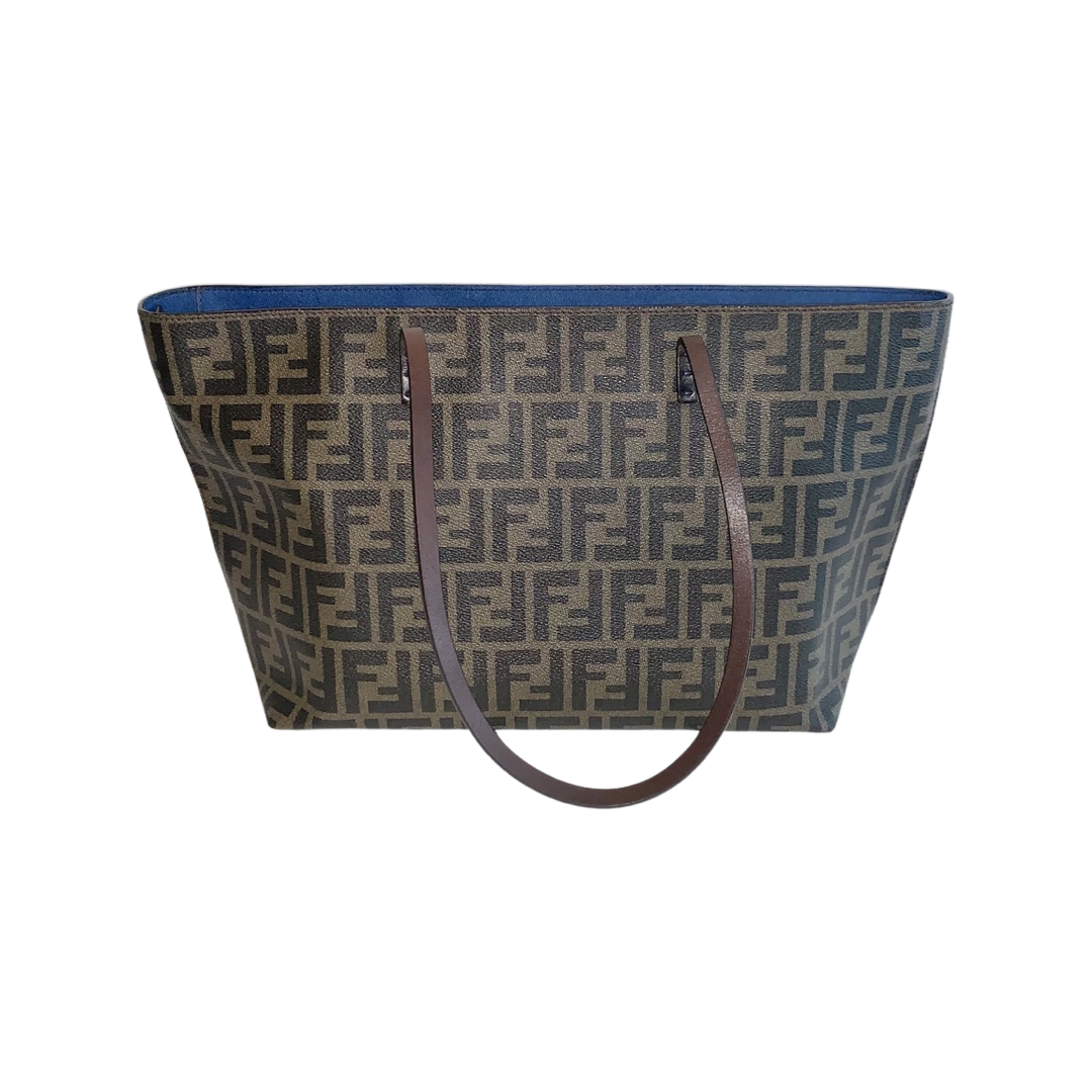 Fendi zucca 2025 roll tote bag