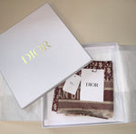 Christian Dior Oblique Silk Scarf