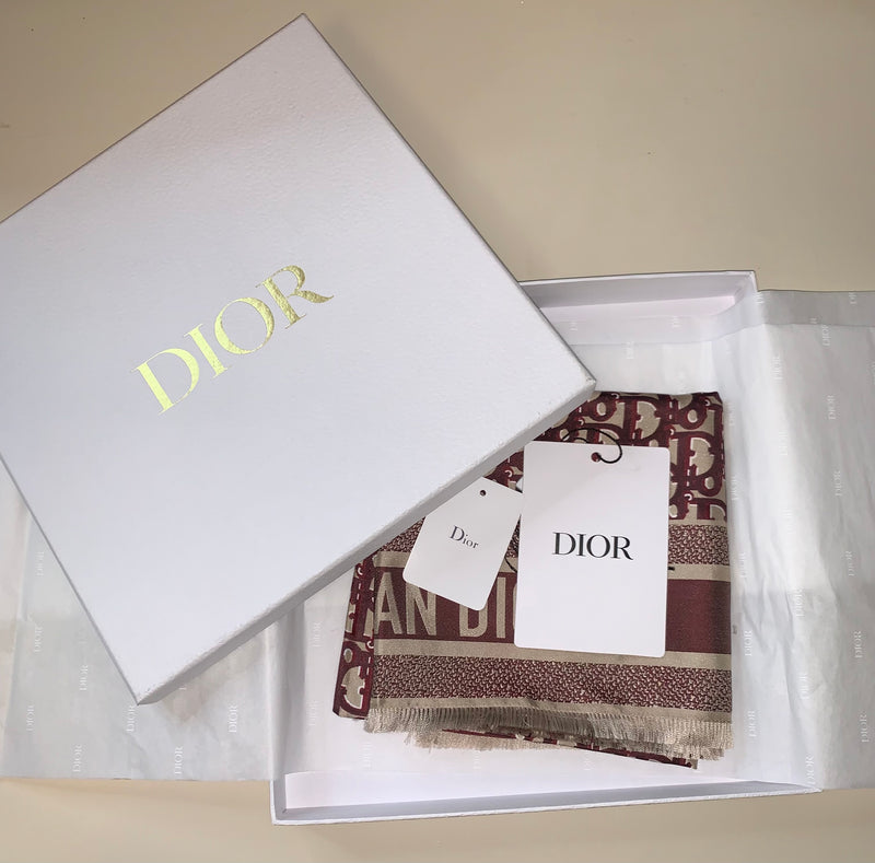 Christian Dior Oblique Silk Scarf – Closet Connection Resale